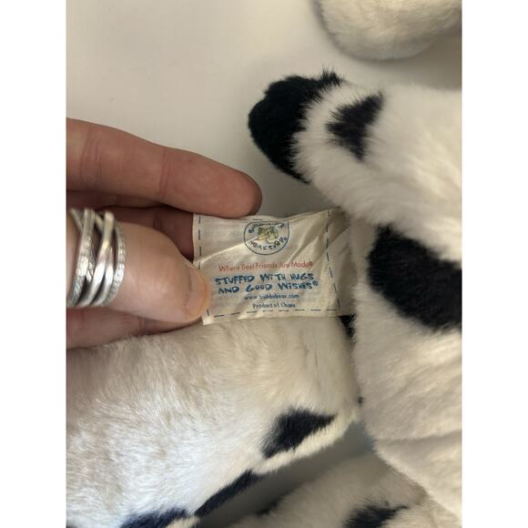 Build a Bear Black White Holstein Cow Plush Makes Sounds Moos 20 Inch Long - Picture 8 of 8